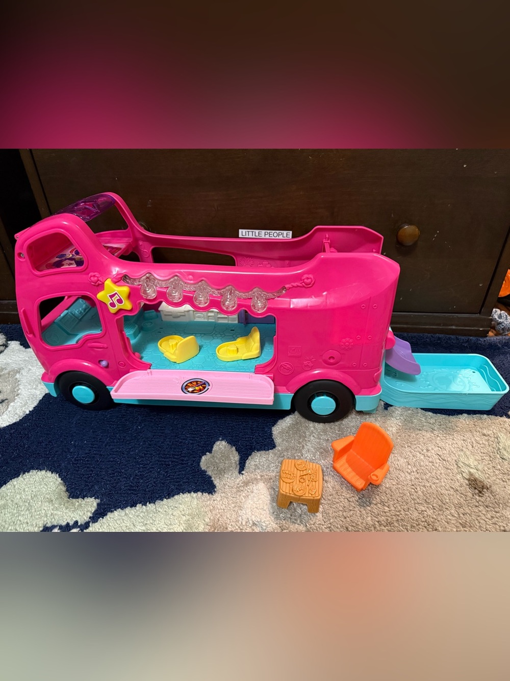 Fisher Price Little People Barbie Dream Camper RV